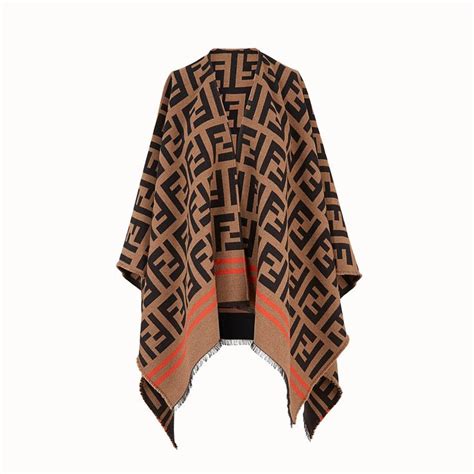 fendi ponchos|fendi silk scarf women's.